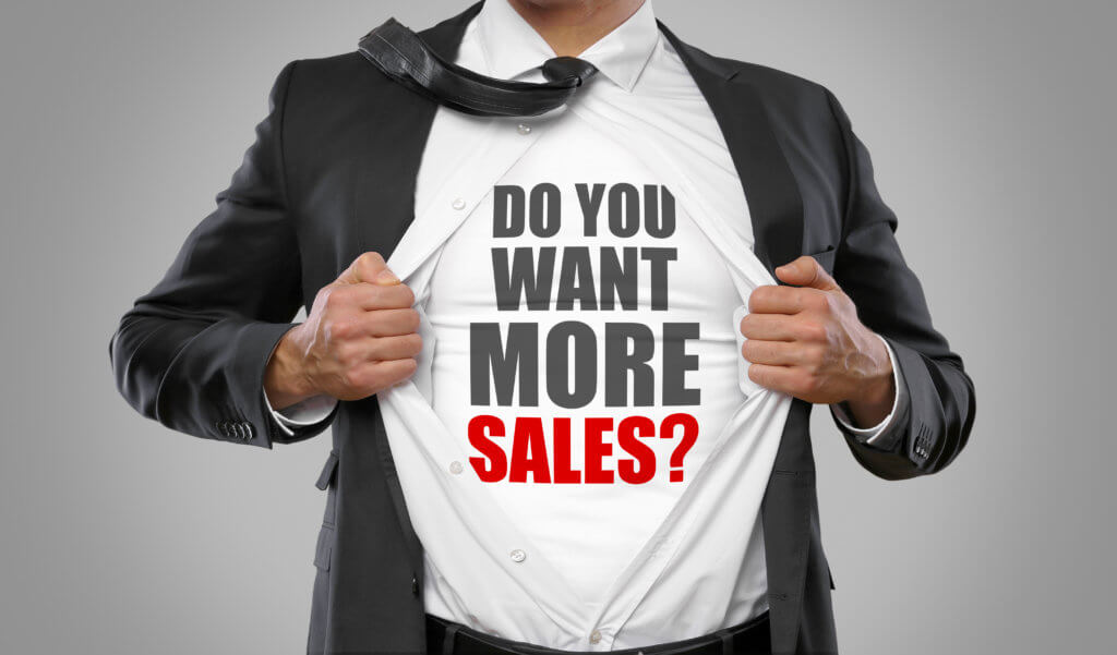 Do you want more sales?